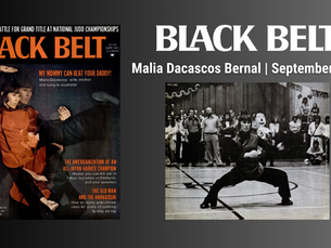 Cover Story Throwback: Malia Dacascos Bernal 