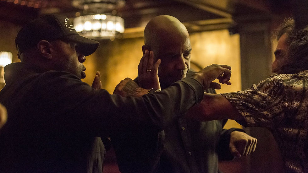 Denzel Washington again in The Equalizer (2014)