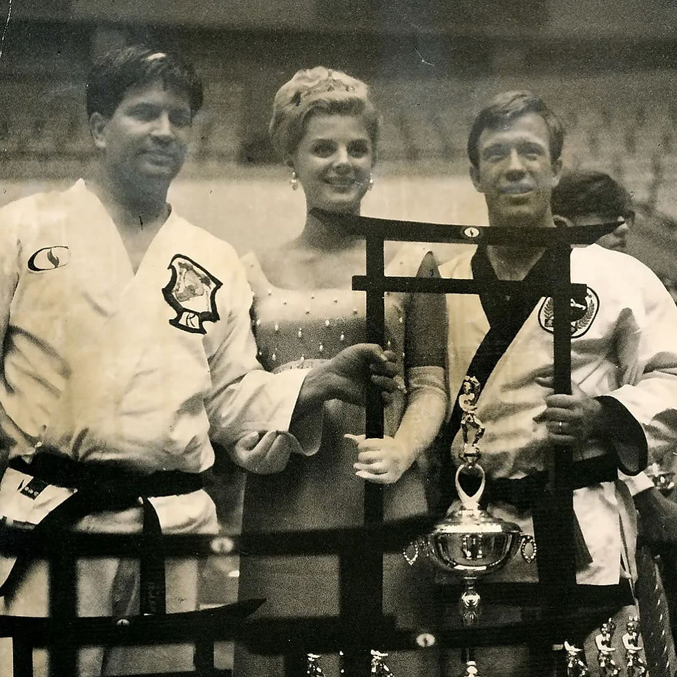 Ed Parker & Chuck Norris at The Internationals