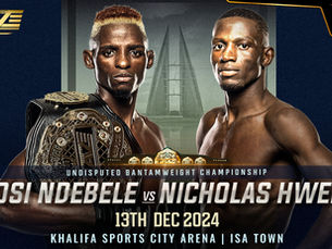 Blockbuster Bantamweight Title Clash Headlines BRAVE CF 91 in Bahrain: Nkosi Ndebele vs. Nicholas Hwende!