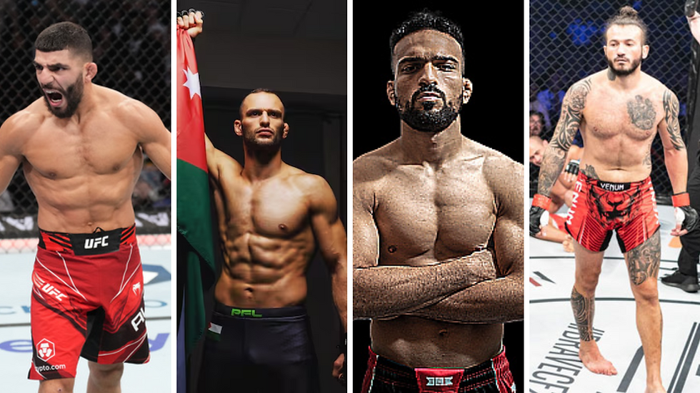 Middle Eastern MMA Fighters