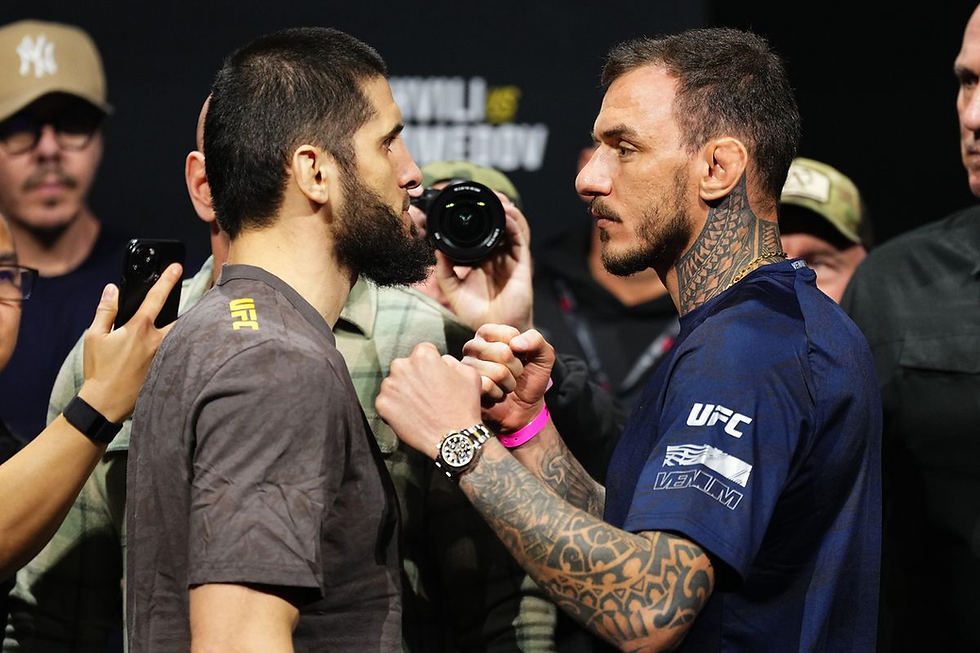 UFC 311: Makhachev vs Moicano Face Off Results