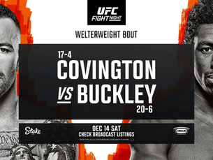 Covington vs. Buckley: The Welterweight Showdown to Shake Up the UFC Rankings at Tampa Fight Night 2024!