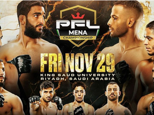 2024 PFL MENA Championships Set to Crown New Kings on Nov 29 in Riyadh