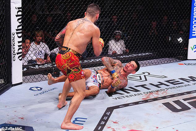 Ilia Topuria Knocks Out Max Holloway (UFC 308)