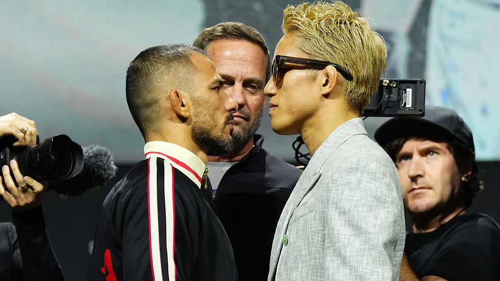Pantoja vs Asakura Face Off