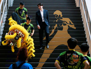 University of Washington Dedicates "Bruce Lee Ascending"