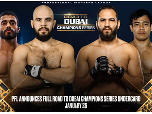 PFL Road to Dubai: Usman Nurmagomedov, Undefeated Fighters, and Local Stars Set to Shine!