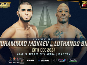 Undefeated Flyweight Star Muhammad Mokaev Returns to BRAVE CF for BRAVE CF 91 Against African Star Luthando Biko!
