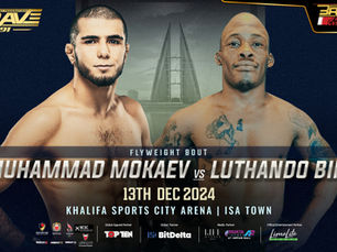 Undefeated Flyweight Star Muhammad Mokaev Returns to BRAVE CF for BRAVE CF 91 Against African Star Luthando Biko!