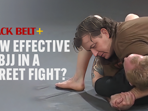 How Effective is BJJ in a Street Fight?