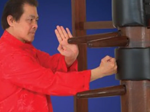 Kung Fu Techniques Video: Wooden-Dummy Wing Chun Kung Fu Training With Grandmaster William Cheung